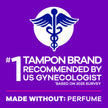 Tampax Radiant Tampons Multipack, with LeakGuard Braid, Regular/Super Absorbency, Unscented, 84 Count 🍁 All In One Marketplace Canada