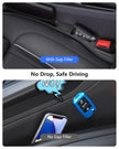 Homaupt Car Seat Gap Filler, 2 Pack PU Leather Fill The Gap Between Seat and Center Console, Seat Crevice Blocker Stop Things from Dropping, Universal Vehicle Interior Accessories Black 🍁 All In One Marketplace Canada