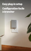 Ring Chime — Enhanced audio for real-time alerts you can hear from anywhere, easy plug-in setup, simple wifi & Bluetooth connectivity, sleek design, White 🍁 All In One Marketplace Canada