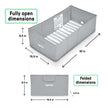 Ingenuity Tuckaway Toddler Tub, Converts Shower to Tub, Folds to Store, Easy to Clean, No Assembly Required, 12M-5Y 🍁 All In One Marketplace Canada