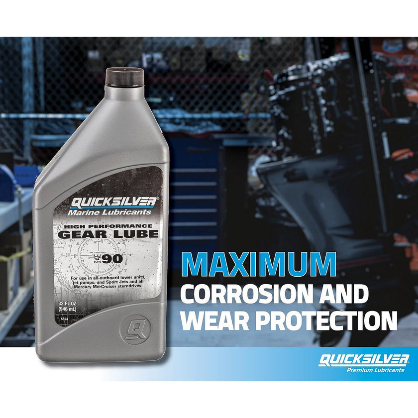 Quicksilver 92-858064Q01 High Performance Gear Lube 🍁 All In One Marketplace Canada