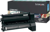 Lexmark C780A1KG Return Program Black Toner Cartridge