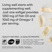 Sports Research® Triple Strength Omega 3 Fish Oil - Burpless Supplement w/EPA & DHA Fatty Acids from Wild Alaskan Pollock - Supports Cognitive Health & Brain Function for Men & Women - 1250mg, 180ct 🍁 All In One Marketplace Canada
