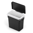 simplehuman 10 Liter / 2.6 Gallon In-Cabinet Trash Can, Heavy-Duty Steel Frame, Black 🍁 All In One Marketplace Canada