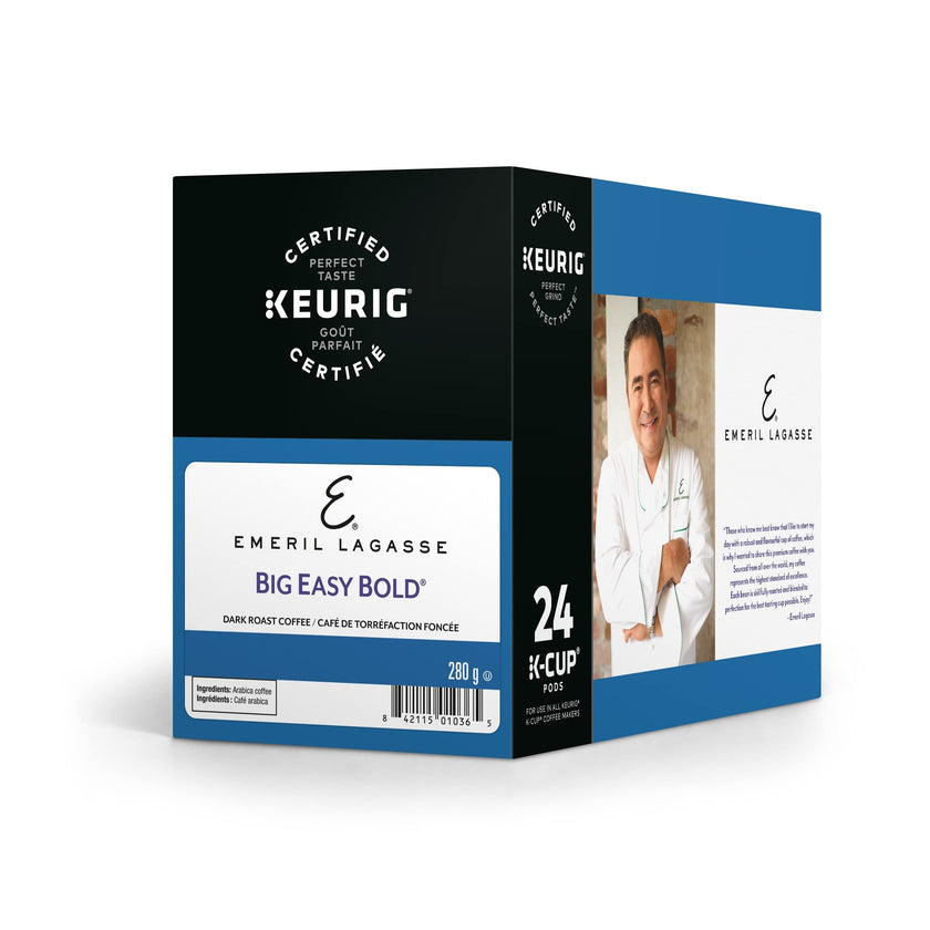 Emeril's Big Easy Bold K-Cup Coffee Pods, 24 Count for Keurig Coffee Makers 🍁 All In One Marketplace Canada