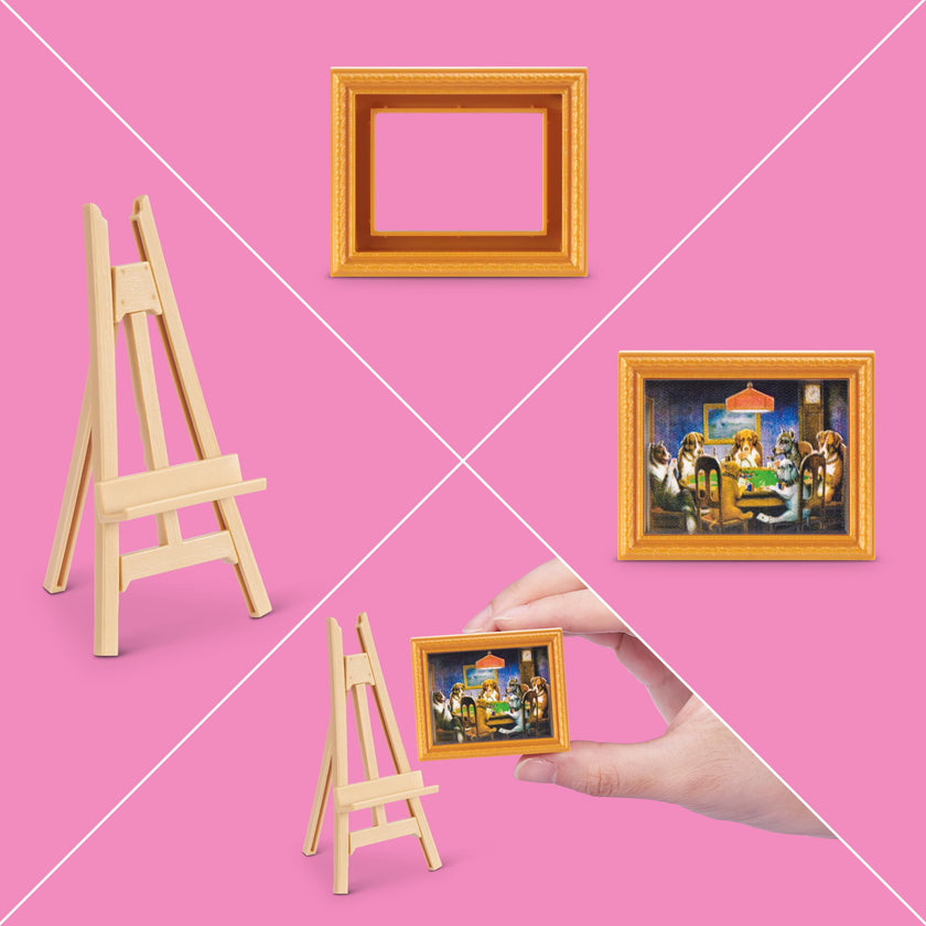 Mini Brands Create Mini Masterpieces Series 1, Capsule 2 Pack by ZURU, Real Miniature Masterpiece Creations Collectible Toy, Capsules of Mystery Famous Mini Artworks 🍁 All In One Marketplace Canada