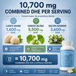 ALL-IN-ONE Lion's Mane 1,600 mg with Ginkgo Biloba 5,500 mg & Bacopa Monnieri 3,600 mg (Per Serving: 2 Capsules) – 3-in-1 Memory, Focus & Cognitive Support – 60 Vegan Capsules – Made in Canada 🍁 All In One Marketplace Canada