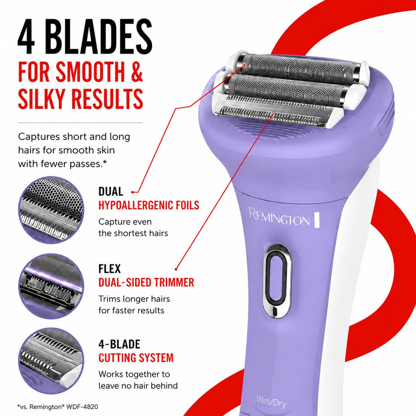 Remington Smooth & Silky Electric Shaver for Women 🍁 All In One Marketplace Canada