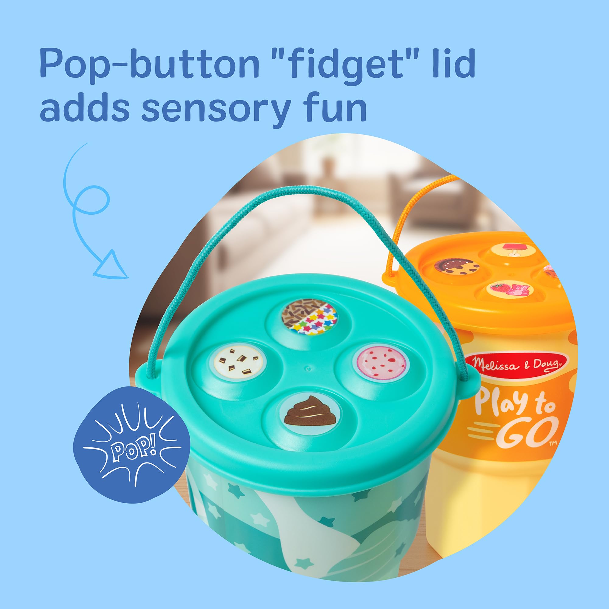 Melissa & Doug Play to Go Food Cups 2-Pack Toy Bundle 🍁 All In One Marketplace Canada