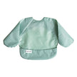 Tiny Twinkle Mess Proof Baby Bib, 2 Pack Long Sleeve Bib Outfit, Waterproof Bibs for Toddlers, Machine Washable, Tug Proof Sage + Charcoal 6-24M 🍁 All In One Marketplace Canada