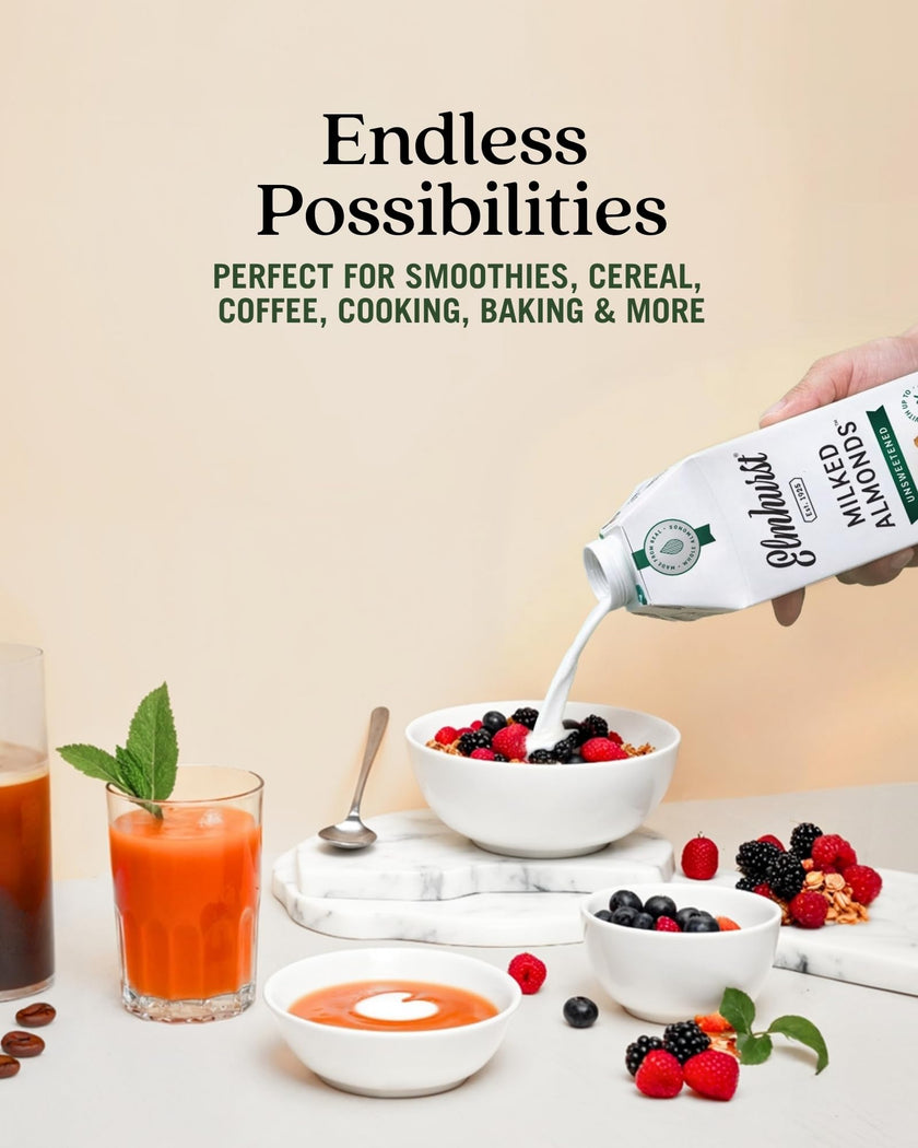 Elmhurst Unsweetened Almond Milk 6x946 ML 🍁 All In One Marketplace Canada