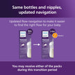 Philips Avent Natural Baby Bottles with Natural Response Nipples (Medium Flow, Flow 3), 9oz, Blue, 3-pack, SCY903/23 🍁 All In One Marketplace Canada