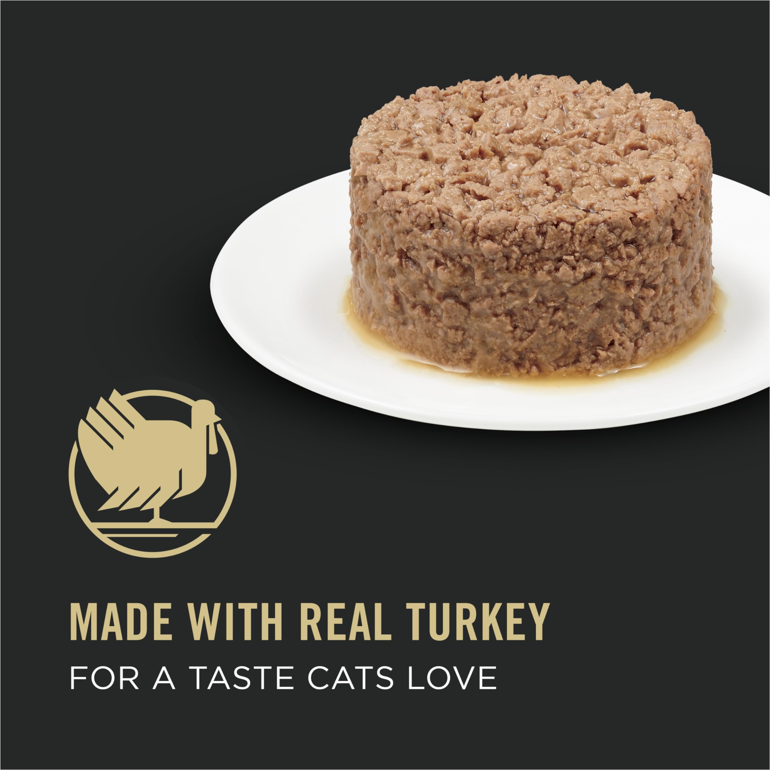 Purina Pro Plan Wet Cat Food, Focus, Adult Weight Management Turkey and Rice Entre, 3-Ounce Can, Pack of 24 🍁 All In One Marketplace Canada