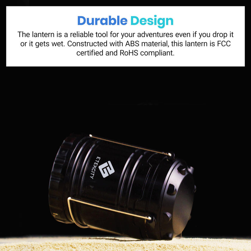 Etekcity LED Camping Lantern, 4 Pack, Battery Powered, Emergency Light 🍁 All In One Marketplace Canada