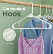 Utopia Home Plastic Hanger, 50 Pack, White Clothes Hangers with Hooks, Durable Heavy Duty Coat Hangers for Shirts, Pants, Skirts, Jackets, Blouses, Dresses, and Everyday Closet Organization 🍁 All In One Marketplace Canada