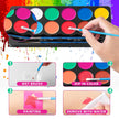 Maydear Face Painting Kit for Kids with 12 Colors Safe and Non-Toxic Large Water Based Face Paint (Matte) 🍁 All In One Marketplace Canada