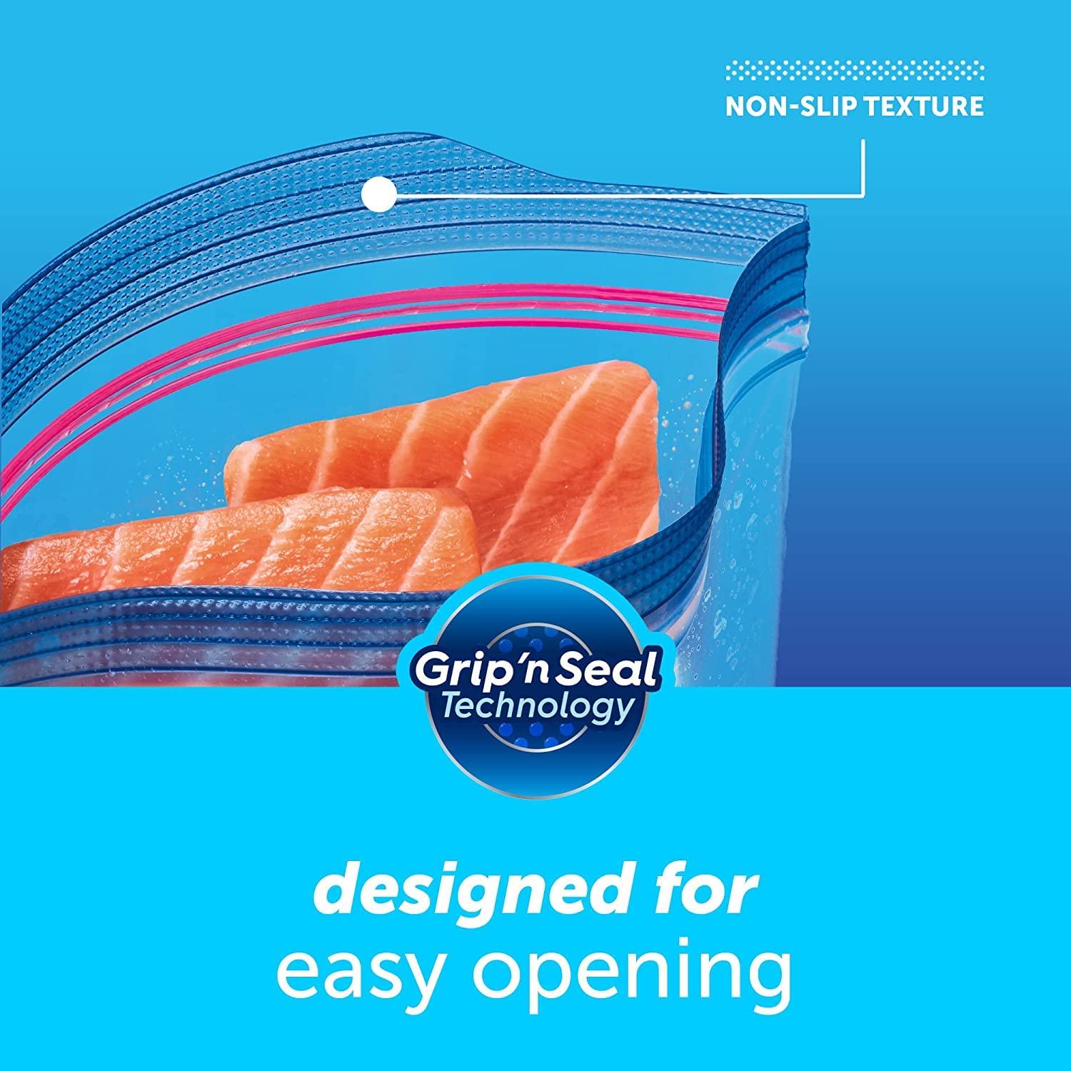 Ziploc Extra Large Food Storage Freezer Bags with Double Zipper Seal and Easy Open Tabs, 30 Count 🍁 All In One Marketplace Canada
