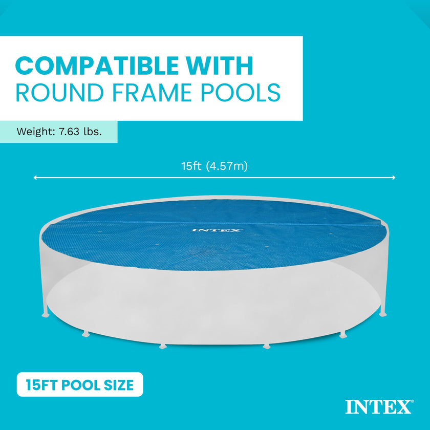 Intex 59954E Solar Cover for 15ft Diameter Easy Set and Frame Pools 🍁 All In One Marketplace Canada