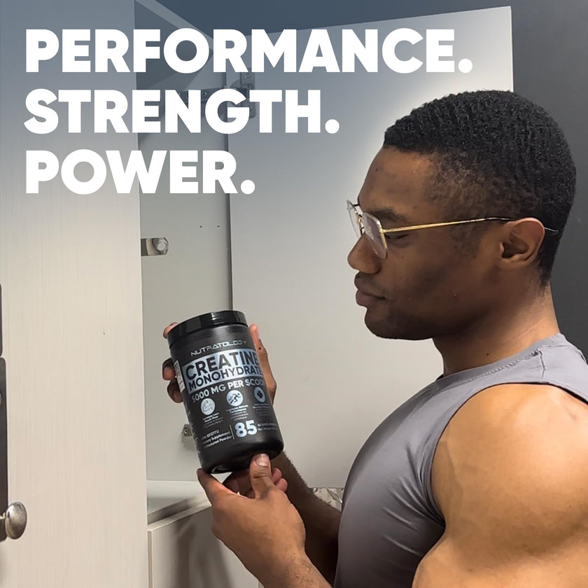 Pure Micronized Creatine Dissolves Easily | Creatine Monohydrate Powder 425g - For Increased Muscle Growth & Performance - Supports Athletic Performance - Creatine Powder for Workouts - 85 Servings 🍁 All In One Marketplace Canada