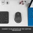 Logitech M720 Triathlon Multi-Device Wireless Mouse, Bluetooth, USB Unifying Receiver, 1000 DPI, 6 Programmable Buttons, 2-Year Battery, Compatible with Laptop, PC, Mac, iPadOS - Black 🍁 All In One Marketplace Canada