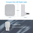 Lomotech Plug-in LED Night Light, 4 Pack Adjustment Lighting White Night Lights, Dusk to Dawn Sensor Nightlight, ETL Certified Night Lamp for Bedroom,Toilet,Stairway,Hallways (Soft White & Cool White) 🍁 All In One Marketplace Canada