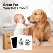 4pk Inkless Baby Hand and Footprint Kit, Mess Free Ink Pads (Jet Black, R) 🍁 All In One Marketplace Canada