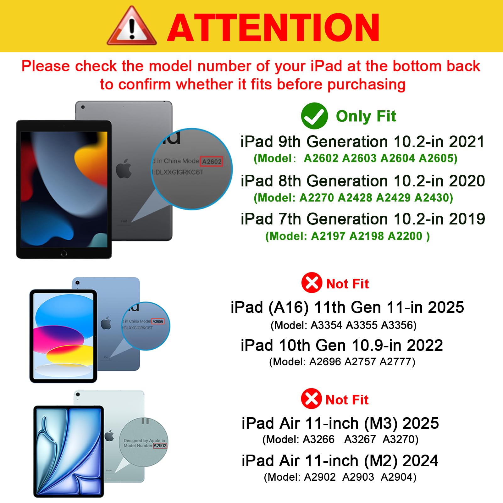 ProCase for iPad 10.2 Case iPad 9th Generation 2021/ iPad 8th Generation 2020/ iPad 7th Generation 2019 Case, iPad Cover 9th Generation Slim Hard Back Smart Cover for 10.2 iPad Case -Navy 🍁 All In One Marketplace Canada