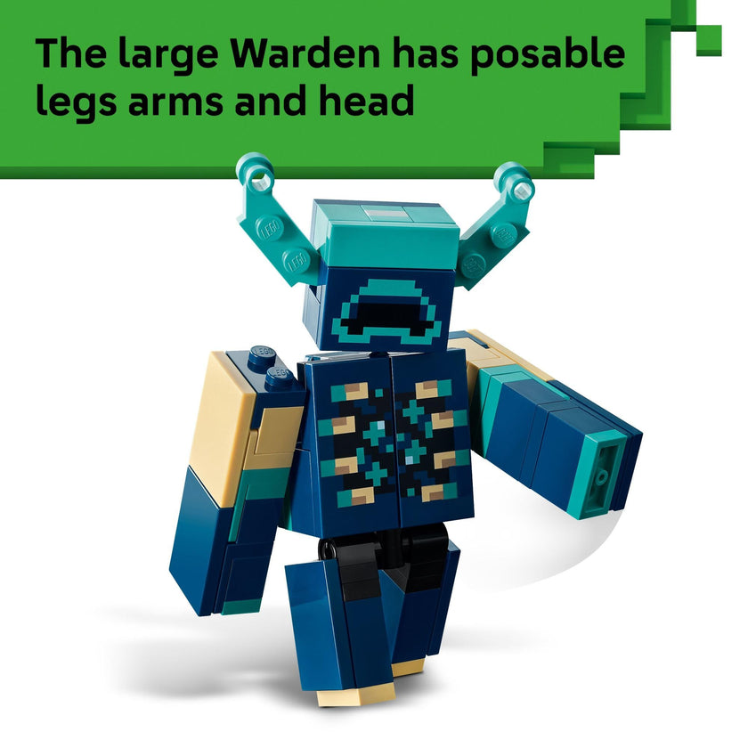 LEGO Minecraft The Warden Encounter Kids Toy - Collectible Building Set for Boys and Girls 7+- with Silent Ranger Minifigure - Great Birthday Gift for Gamers and Kids Who Love Minecraft Toys - 21274 🍁 All In One Marketplace Canada