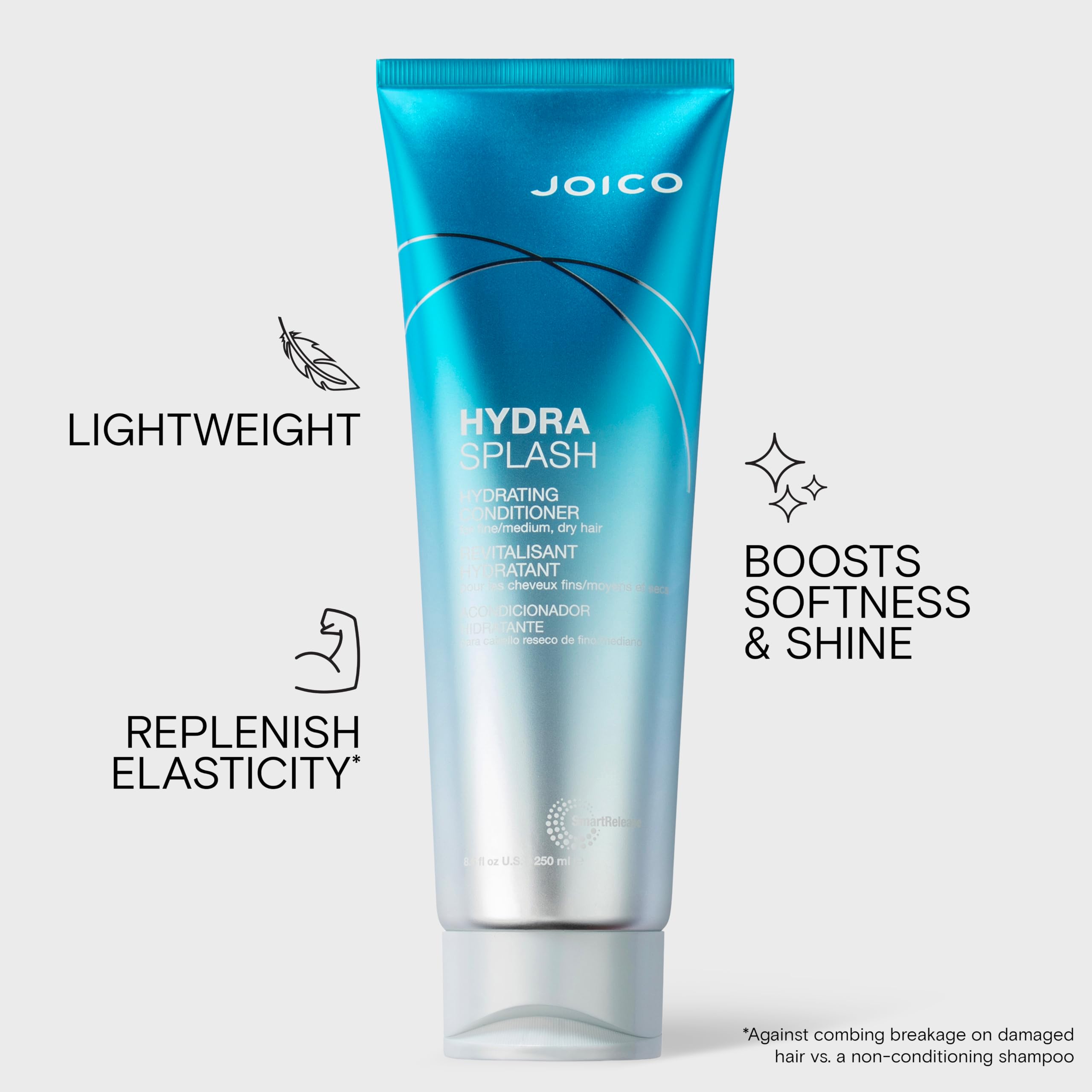 Joico HydraSplash Hydrating Conditioner for Fine to Medium Hair, Moisturizing Dry Damaged Hair with Keratin & Coconut Oil 🍁 All In One Marketplace Canada