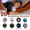 Magicteam Sleep Sound White Noise Machine with 20 Natural Soothing Sounds and Memory Function 32 Levels of Volume Powered by AC or USB and Sleep Timer Sound Therapy for Baby Kids Adults (White) 🍁 All In One Marketplace Canada