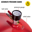 VEVOR Waste Oil Drain Tank 20 Gallon Portable Oil Drain Air Operated Drainer Oil Change, Oil Drain Container, Fluid Fuel Transfer Drainage Adjustable Funnel Height, with Wheel For Easy Oil Removal 🍁 All In One Marketplace Canada