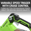 Greenworks 40V Cordless Leaf Blower (125 MPH /450 CFM) / Turbo Mode Electric Jet Blower, High Power, Lightweight & Quiet for Yard Patio Debris Leaves Dust Cleanup, Includes 2.0 Ah Battery & Charger 🍁 All In One Marketplace Canada