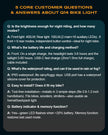WOCBUY Bike Lights, Ultra-Slim & Lightweight Rechargeable Bicycle Lights Set, [5+6 Modes] Dual USB-C Bike Lights Front and Back, IP65 Waterproof Bicycle Lights for Night Riding Road Mountain Cycling 🍁 All In One Marketplace Canada