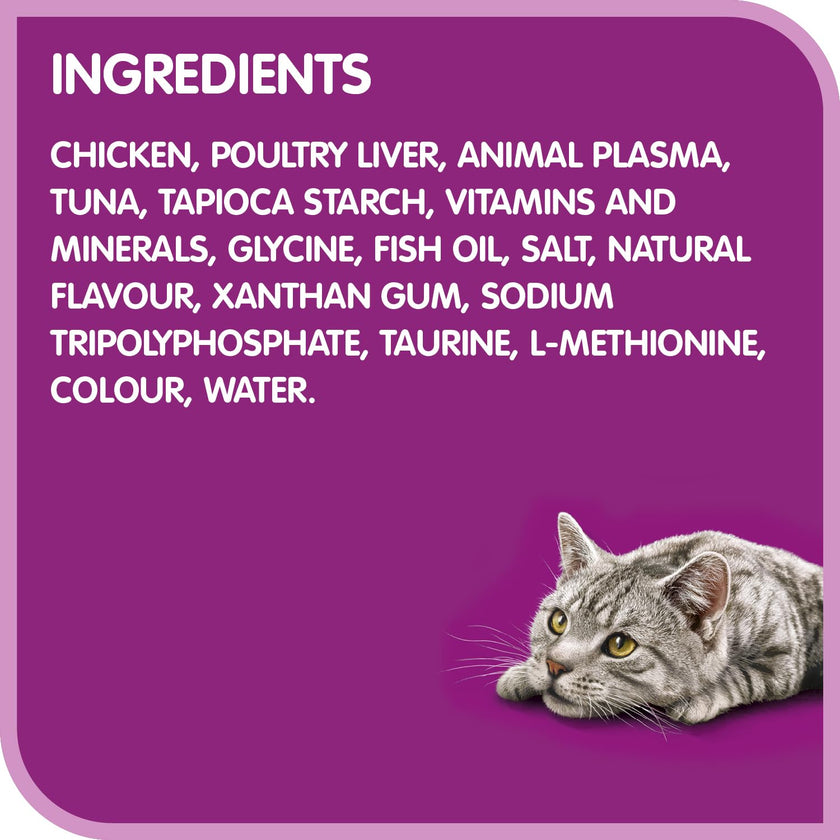 WHISKAS Perfect Portions Kitten Food - Wet Cat Food Paté, Chicken Entrée, 75g (24 Pack) 🍁 All In One Marketplace Canada