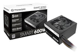 Thermaltake Smart 600W ATX 12V V2.3/EPS 12V 80 Plus Certified Active PFC Power Supply PS-SPD-0600NPCWUS-W 🍁 All In One Marketplace Canada