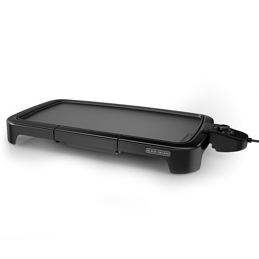 BLACK+DECKER Family-Sized XL Electric Griddle with Removable Drip Tray 🍁 All In One Marketplace Canada