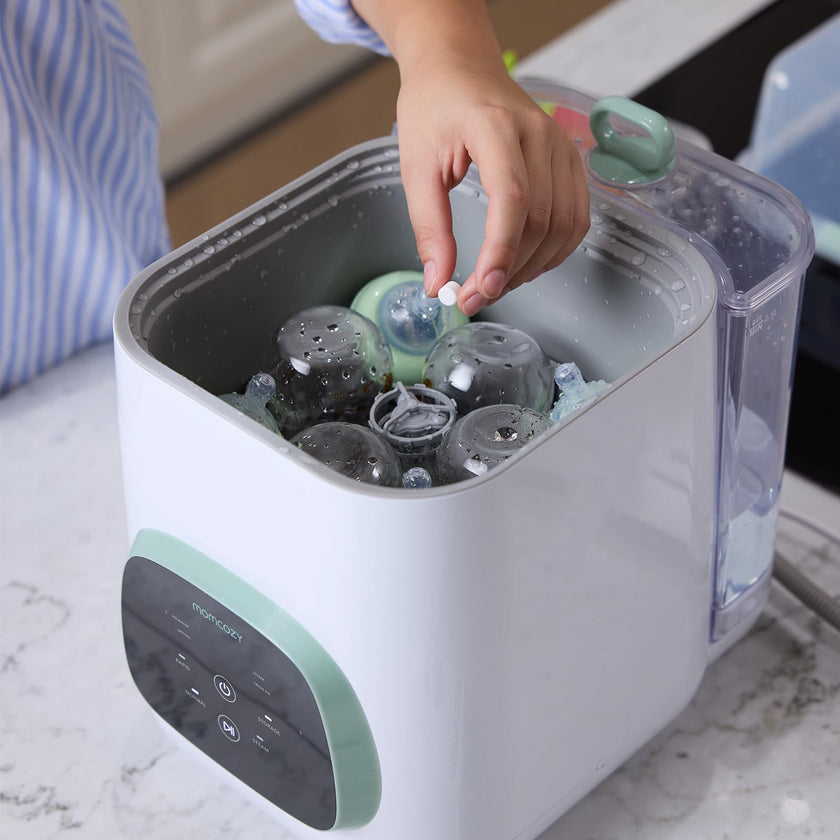 Momcozy Official Washing Block, 120 Tablets for KleanPal Pro Baby Bottle Washer – Effective Cleaning & Odor Removal 🍁 All In One Marketplace Canada