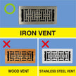 MagX Magnetic Vent Cover, 5.5 x 12 Inch, 3 Sheets, Ultra Thick 60 mil, Flexible Anisotropic Magnet, for Air Registers or Floor Air Vents, RV, Home HVAC, AC, Home Must Buy (MVAC-5512) 🍁 All In One Marketplace Canada