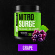 NITROSURGE Pre Workout Supplement - Endless Energy, Instant Strength Gains, Clear Focus, Intense Pumps - Nitric Oxide Booster & Preworkout Powder with Beta Alanine - 30 Servings, Grape 🍁 All In One Marketplace Canada