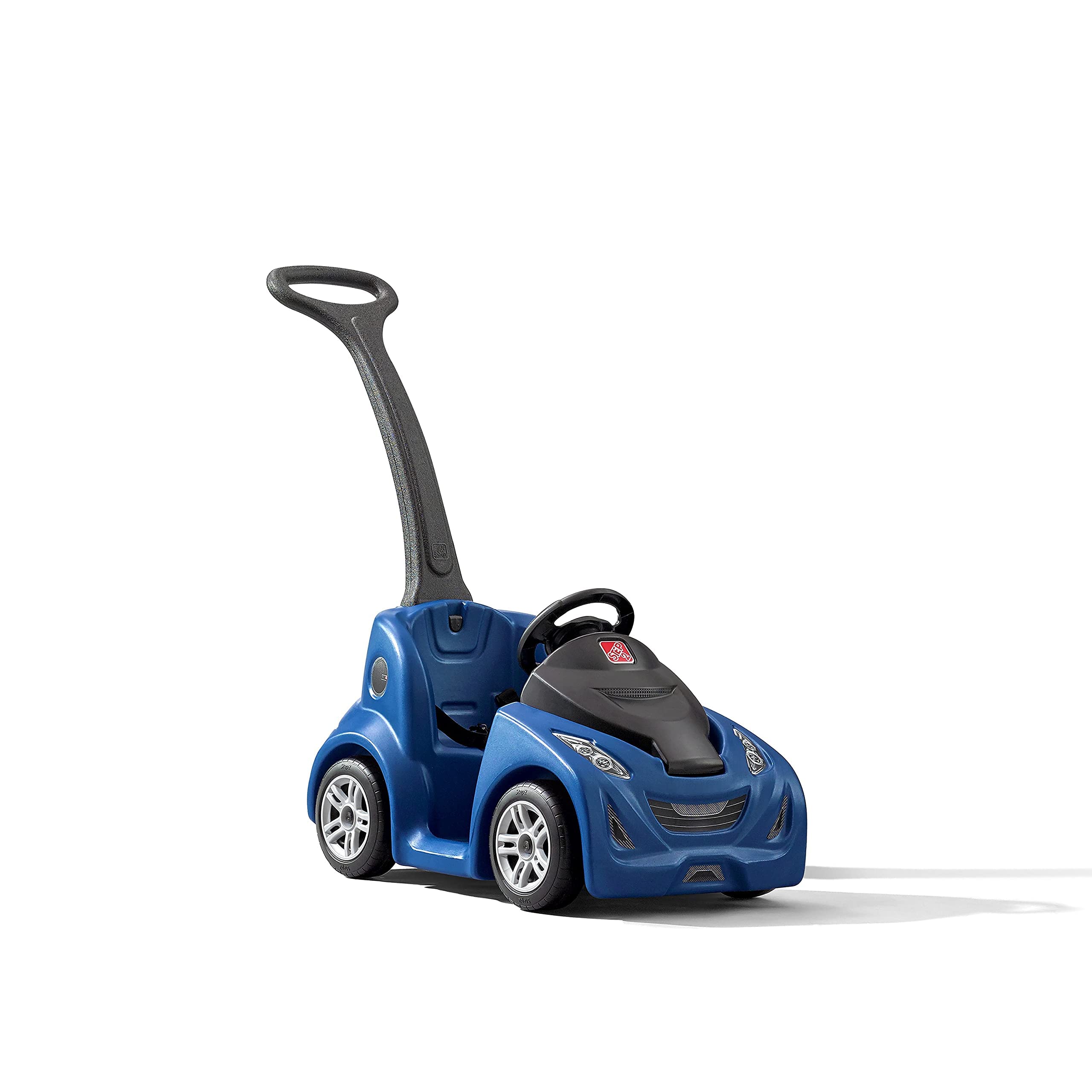 Step2 Push Around Buggy GT Kids Push Car, Ride On Toy, Stroller Substitute, Includes Seat Belt & Horn, Made of Durable Plastic, Max Weight 50 lbs., for Toddlers 1.5-3 Years Old, Blue 🍁 All In One Marketplace Canada