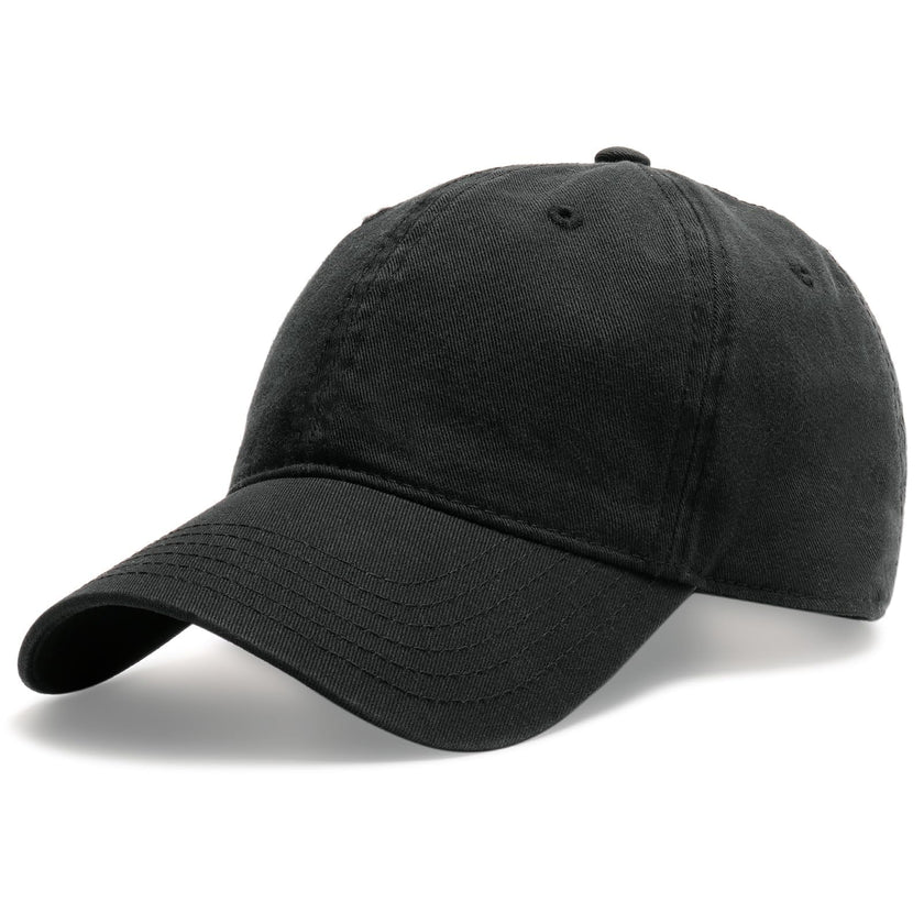FURTALK Cotton Low Profile Baseball Cap Hat for Men Women Adjustable Dad Hat Four Seasons Classic Black 🍁 All In One Marketplace Canada