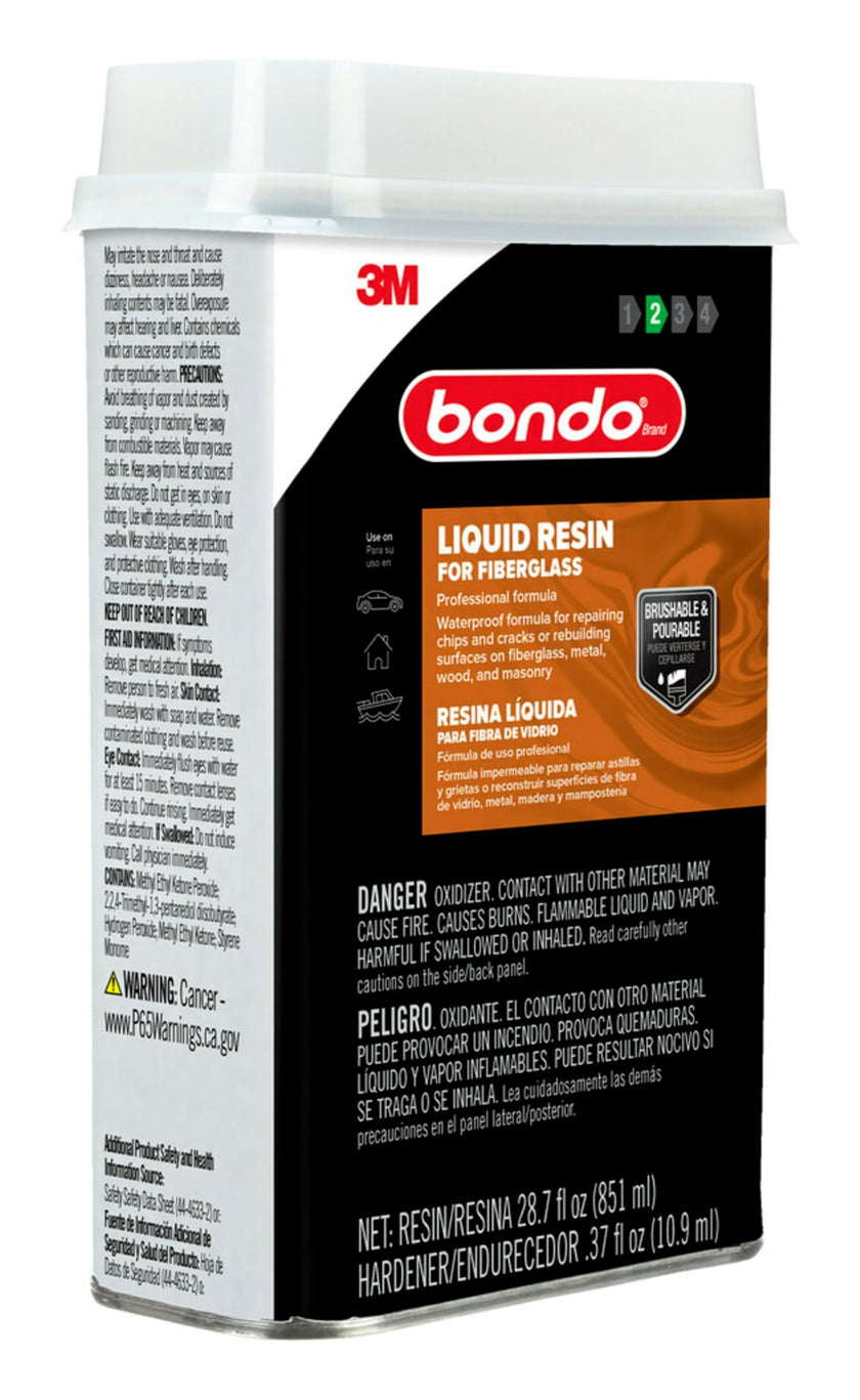 Bondo Fiberglass Resin, 1 Quart, 29oz, (402C) 🍁 All In One Marketplace Canada