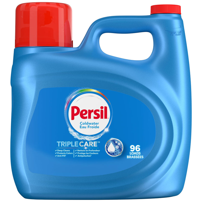 Persil TripleCare™ Coldwater Liquid Laundry Detergent, 3.72L/96 Loads 🍁 All In One Marketplace Canada