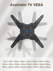 Mounting Dream TV Mount for Most 26-55 Inch TVs, Full Motion TV Wall Mount with Perfect Center Design on Single Stud Articulating Mount Max VESA 400x400mm up to 77 LBS, MD2413-MX 🍁 All In One Marketplace Canada