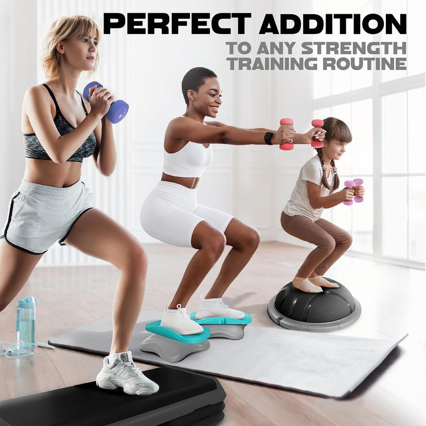 Yes4All Dumbbell Neoprene, poids et haltere, Weight set, hand weights for women, dumbbells pair, free weights (Black - 10lbs) 🍁 All In One Marketplace Canada