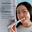 Philips Sonicare 4900 Series Electric Toothbrush - Sonic Toothbrush With Advanced Sonic Technology, Pressure Sensor, Two Intensity Settings, SmarTimer & QuadPacer, Light Blue, Model HX3683/32 🍁 All In One Marketplace Canada