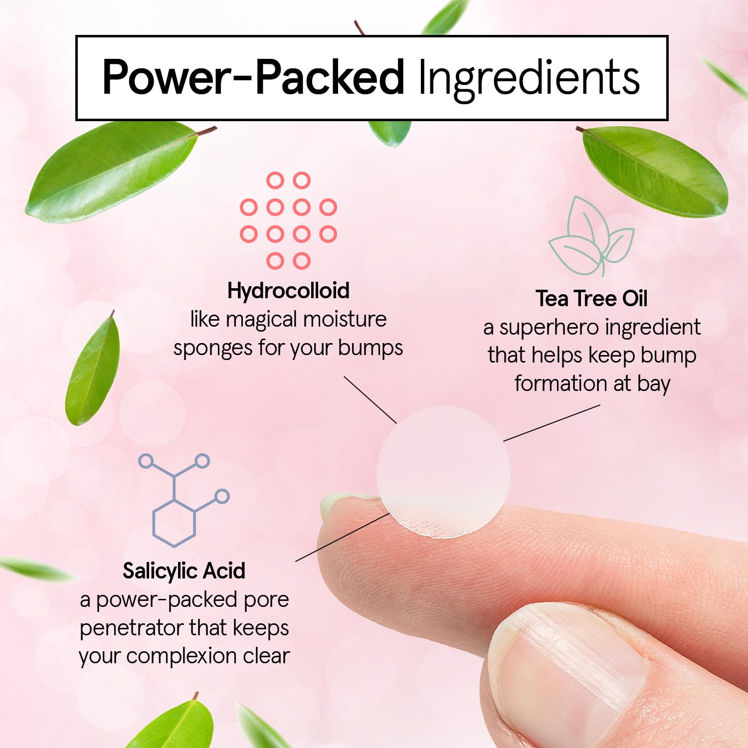 grace & stella Award Winning Invisible Spot Covers with Hydrocolloid (Round, 72 Count) - Spot Covers with Salicylic Acid and Tea Tree for Absorbing Impurities - Dermatologist Tested Skin Care, Cruelty Free, Vegan 🍁 All In One Marketplace Canada