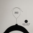 Utopia Home Velvet Hangers 30 Pack, Heavy Duty, Non-Slip, Space Saving Felt Clothes Hangers with 360° Hook & Notches (Black) 🍁 All In One Marketplace Canada