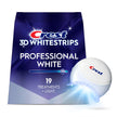 Crest 3D Whitestrips Professional White + Whitening Light At-Home Teeth Whitening Kit, 19 Treatments + Light, 30 Levels Whiter 🍁 All In One Marketplace Canada