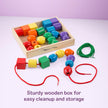 Melissa & Doug Primary Lacing Beads 33-Piece Montessori Toy Set 🍁 All In One Marketplace Canada
